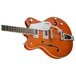 Gretsch G5422T Electromatic Hollow Body Guitar, Orange Stain - body left