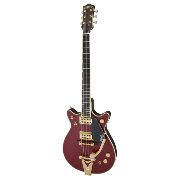 Gretsch G6131T-62 Vintage Select 62 Jet Bigsby, Vintage Firebird Red - left
