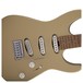 Charvel Pro Mod DK22 SSS Trem, Pharos Gold, Front Body Closeup