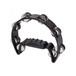 Performance Percussion 1/2 Moon Tambourine, Black