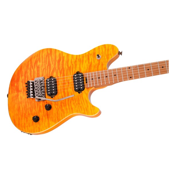 EVH Wolfgang WG Standard QM Baked Maple Fingerboard Transparent