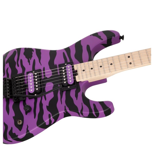 Charvel Satchel Signature Pro-Mod DK, Satin Purple Bengal at