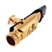 Theo Wanne Durga 4 Alto Saxophone Mouthpiece, Metal 9, Cap