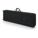 Gator GKB-88 XL 88 Key Keyboard Gig Bag, Rear View Angled Left