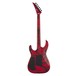 Jackson SLXDX Soloist, Satin Red Swirl - Back