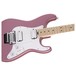 Charvel Pro Mod So Cal Style 1 FR MN, Satin Burgundy Mist, Body and Neck Closeup Angled Right