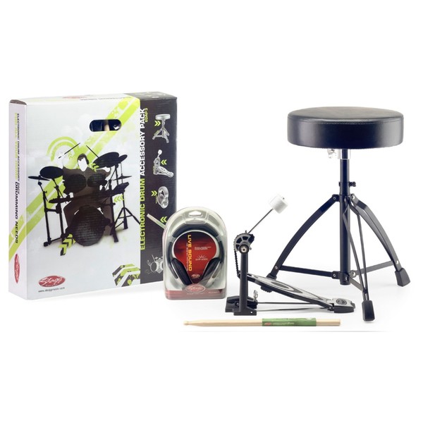 Stagg Electronic Drum Accessory Pack With Pedal