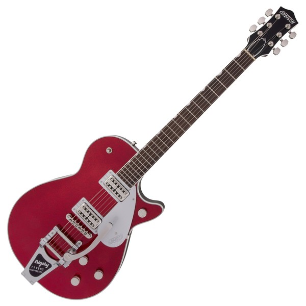 Gretsch G6129T Players Edition Jet w/ Bigsby, Red Sparkle - front