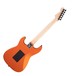 Charvel Pro Mod So Cal Style 1 FR EB, Satin Orange, Rear Angled Right