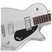 Gretsch G5260T Electromatic Jet Baritone w/ Bigsby, Airline Silver - close up