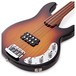 Music Man BFR StingRay Fretless Bass, Vintage Sierra Sunburst #F77396