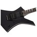 Jackson Pro Jeff Loomis Kelly, Black Ash, Front Closeup Angled Right