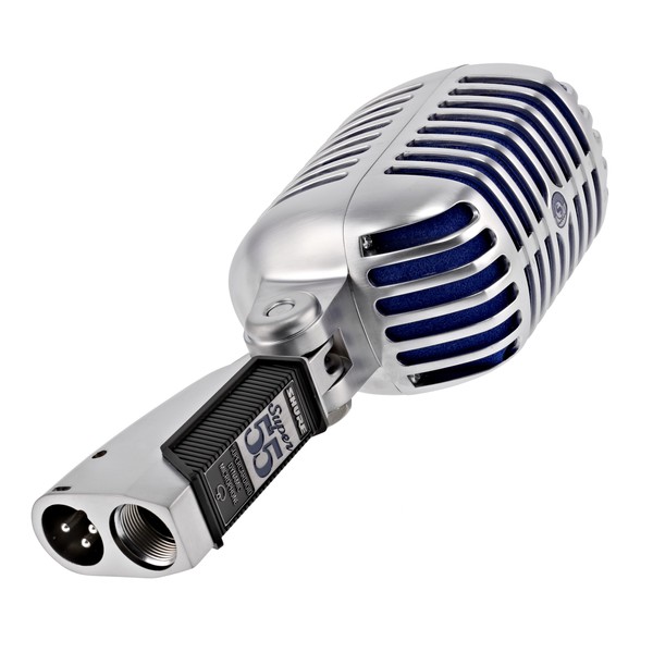 Shure Super 55 Deluxe Vocal Microphone - Bottom Angled Right