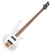 Jackson JS3 Spectra IV Bass, Snow White Gold - front