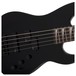 Jackson David Ellefson 30th Anniversary CBX V Bass, Black, Front Bdy Closeup