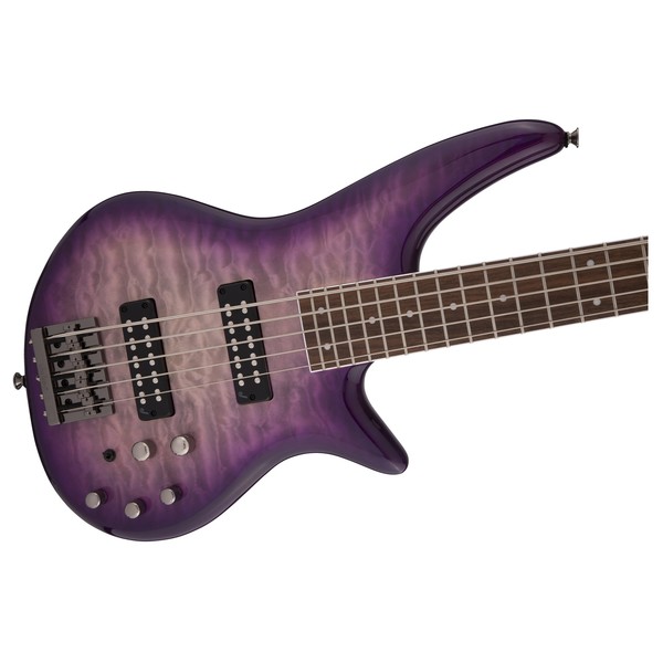 Jackson JS Series Spectra Bass JS3QV, Purple Phaze at Gear4music