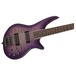 Jackson JS3Q Spectra V Bass, Purple Phaze - close
