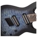 Jackson SLATX7 QM Multi-Scale 7-String, Trans Blue Burst - pickups