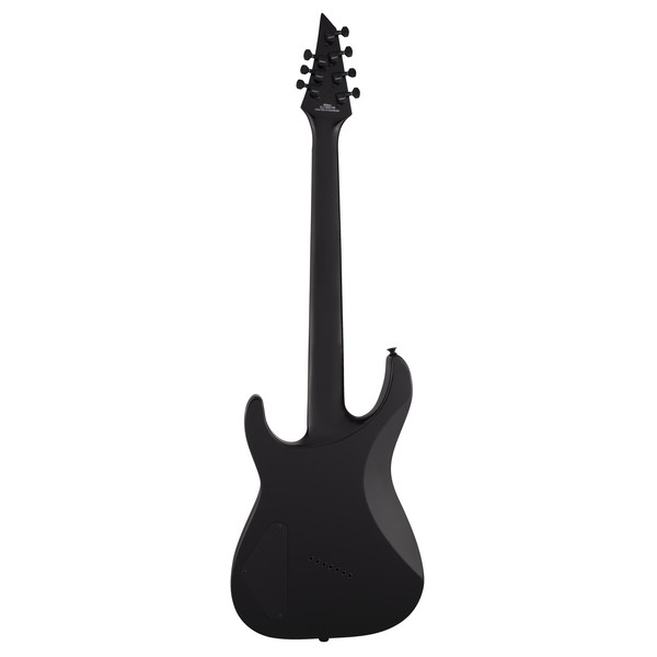 Jackson SLATXF8 QM Multi-Scale 8-String, Trans Black Burst - back