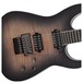 Jackson Pro SL2FM Soloist MAH, Coffee Burst, Front Body Closeup