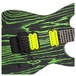 Jackson Pro DK2 Dinky, Green Glow, Front Body Closeup