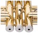 Stagg TR255S C Trumpet, Valve Caps