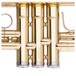 Stagg TR255S C Trumpet, Valve Block