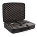 Shure PGADRUMKIT6 Drum Microphone Kit, 6 Piece - Microphone Case Open