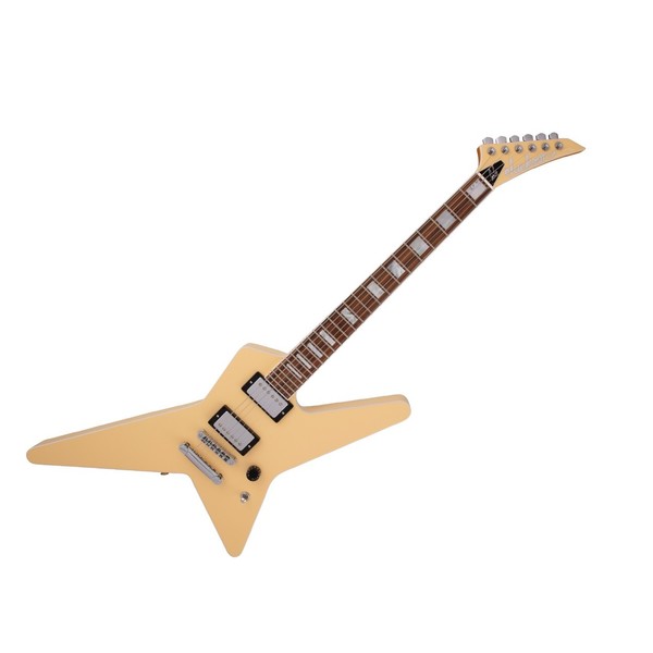 Jackson USA Gus G Star Signature, Ivory, Front Angled Right