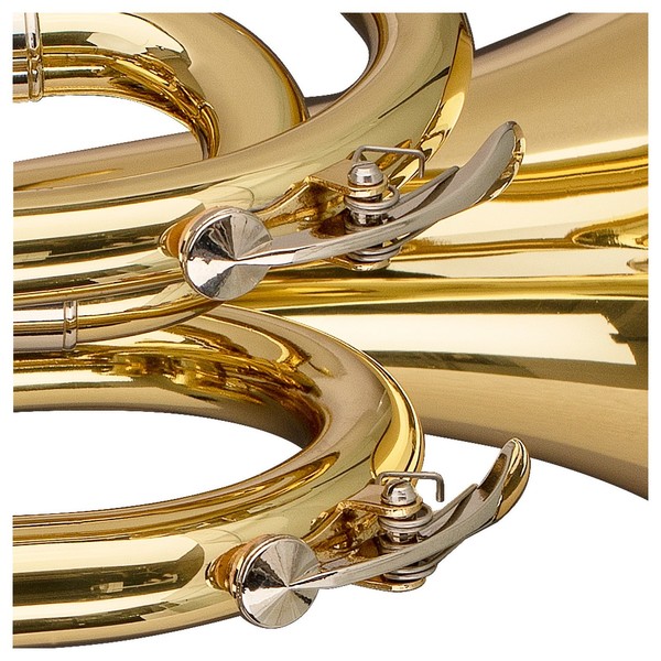 Levante by Stagg Pocket Trumpet, Lacquer, Water Key