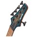 RedSub Coliseum Fanned Fret 5-String Bass, Blue Burl Burst