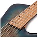 RedSub Coliseum Fanned Fret 5-String Bass, Blue Burl Burst