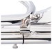 Levante by Stagg CR5201 Bb Cornet, Silver Plate, Water Key