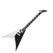 Jackson Pro King V Two Face, Black & White, Front Angled Right