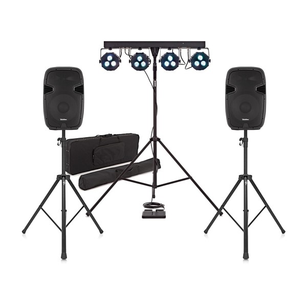SubZero 15" Speaker Bundle with Stage Par Bar Package