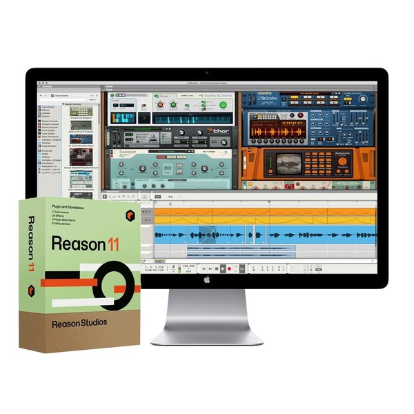 Reason 11 Music Software, Includes Reason Rack Plugin