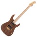 Charvel Pro Mod DK24 HH, Natural Walnut - Front View