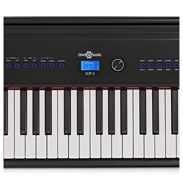 SDP-3 Stage Piano by Gear4music + Stand, Pedal and Headphones