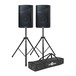 Alto TS312 Speaker Bundle with Chauvet DJ GigBAR 2, Speaker Bundle