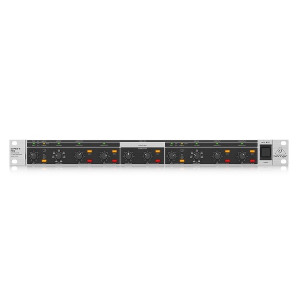 Behringer CX2310 V2 Pro Super-X Crossover, Front Panel