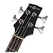 San Francisco Semi Acoustic Bass by Gear4music, Black