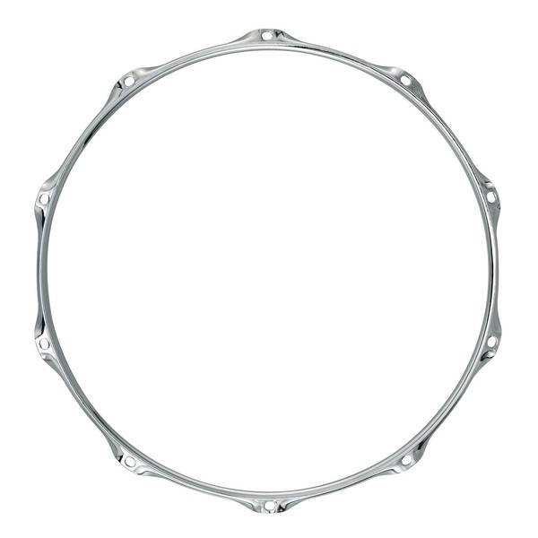 Tama 14" Ultimate Steel 3mm 10 Lug Mighty Hoops, Batter Side - Top