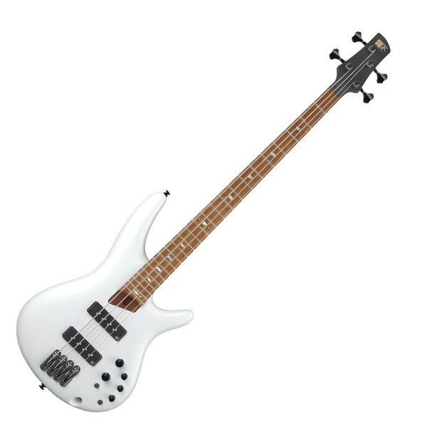 Ibanez SR1100B Premium, Pearl White Matte, Front Angled Right