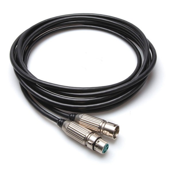 Hosa Microphone Cable, Switchcraft XLR3F to XLR3M, 5 ft - Top