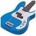 3/4 LA Bass Guitar by Gear4music, Blue