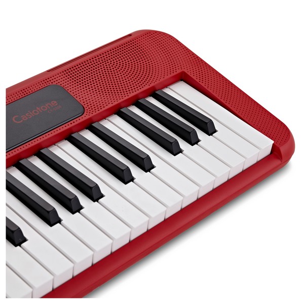 Casio CT S200 Portable Keyboard, Red