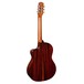 Faith Lyra Cutaway Electro Nylon String, Natural Gloss - Rear View