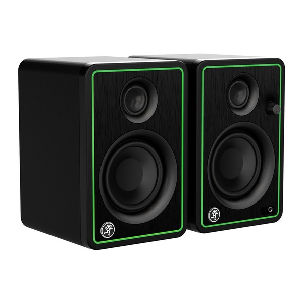Mackie CR3-X 3'' Multimedia Monitor Speakers, Front Angled Right Pair