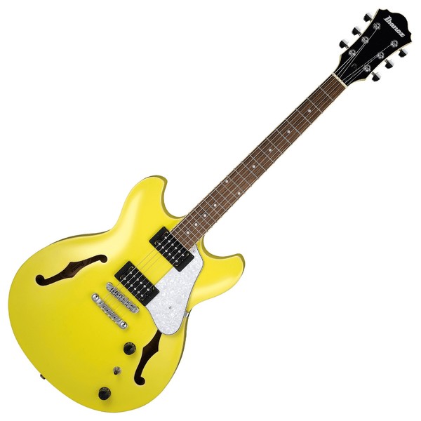 Ibanez AS63 Artcore, Lemon Yellow - front