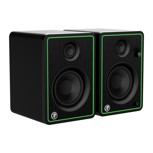 Mackie CR4-X 4'' Multimedia Monitor Speakers, Front Angled Right Pair